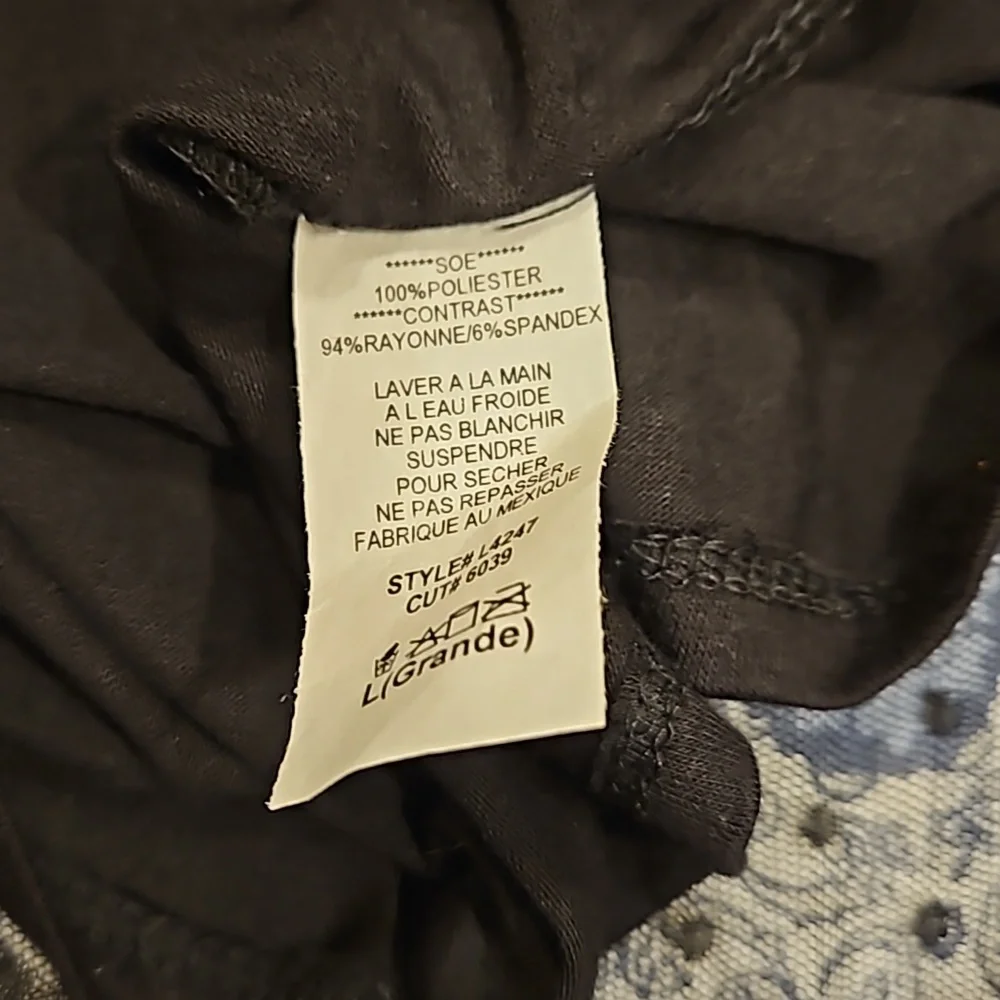 NWT - Ginger G Black Lace Top - Picture 7 of 7